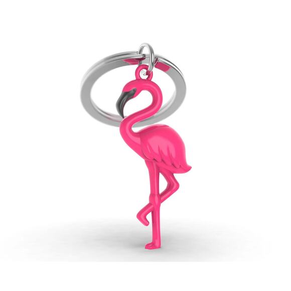 Metalmorphose Pink Flamingo Keychain in Gift Box - Picture 1 of 4